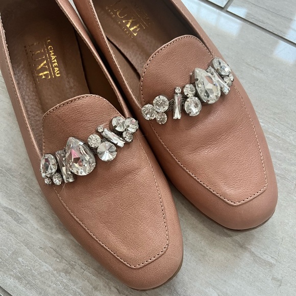 le chateau Shoes - Jewel Embellished Loafers